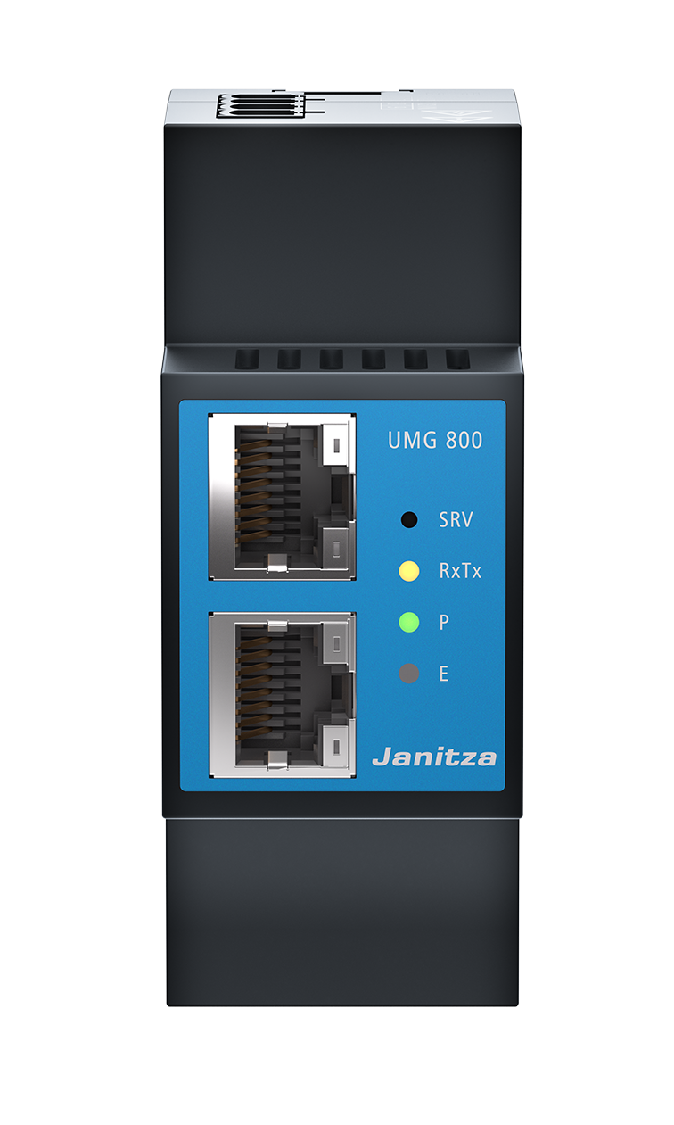 Janitza UMG 800: Analyseur d'énergie modulaire et extensible