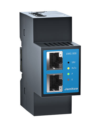 Janitza UMG 800: Analyseur d'énergie modulaire et extensible